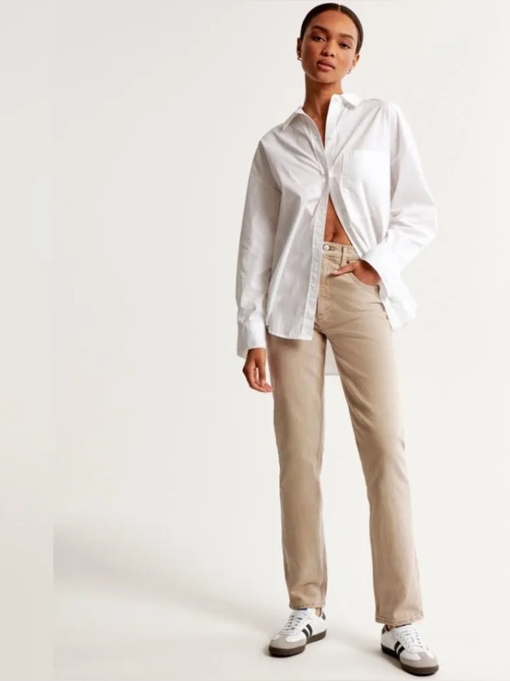 Abercrombie 90s Straight Ultra High rise